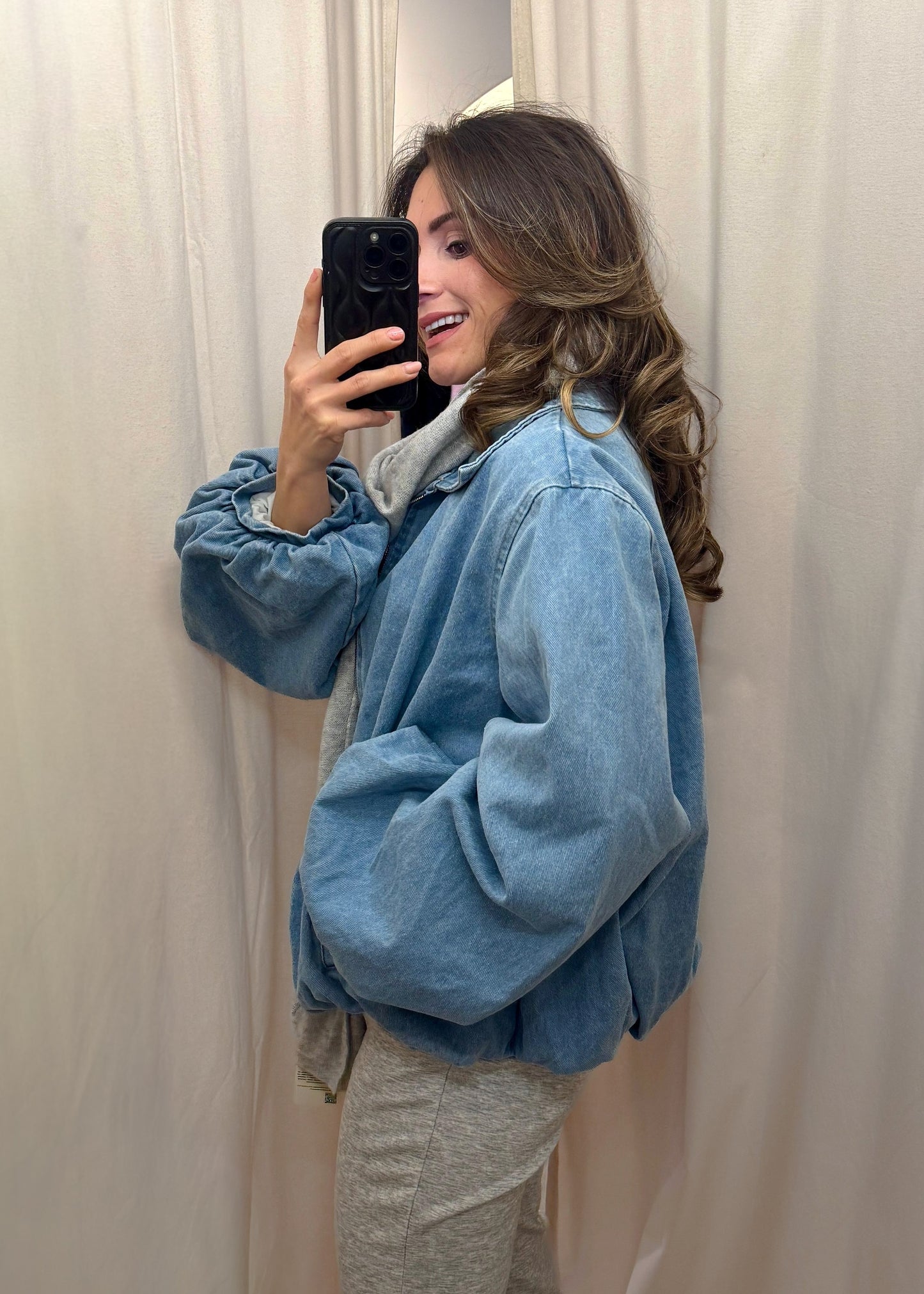 Manon Denim Bomberjack