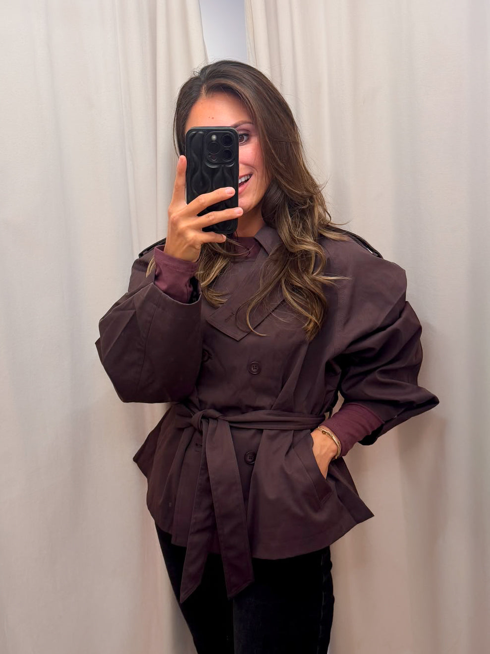 Maren Trench Jas