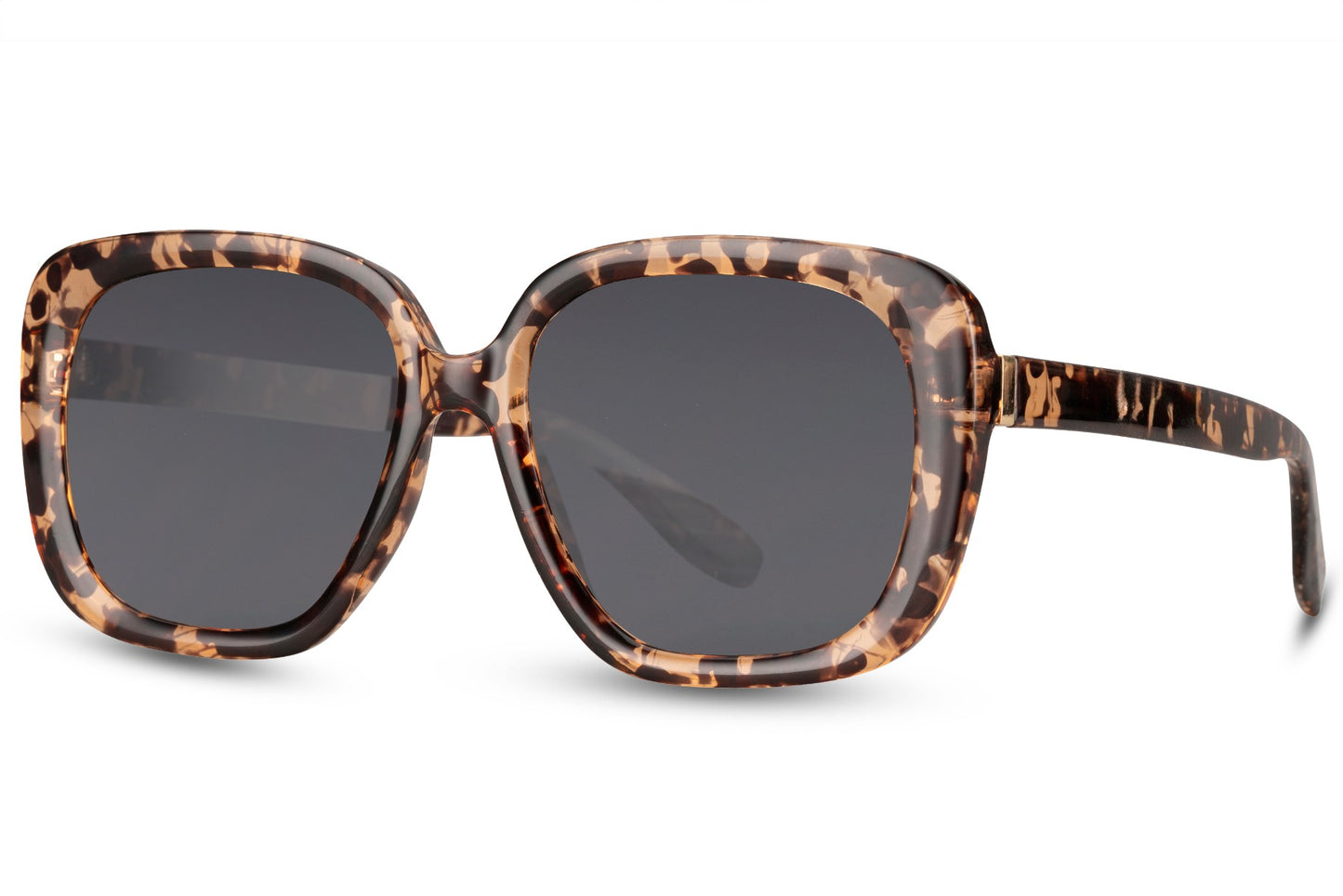Havana Oversized Zonnebril Tortoise