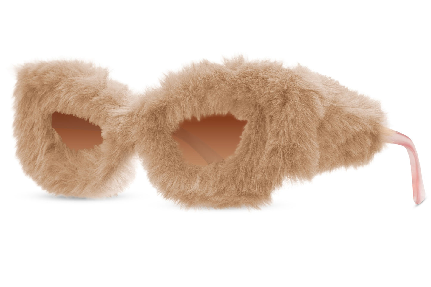 Fuzzy Cat Eye Zonnebril