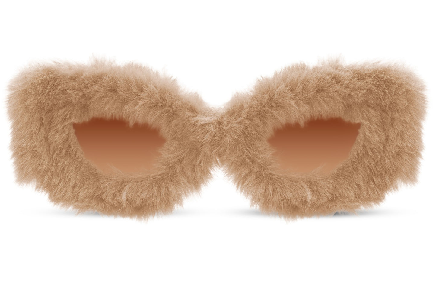 Fuzzy Cat Eye Zonnebril