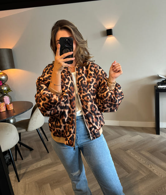 Bomber jacket panter