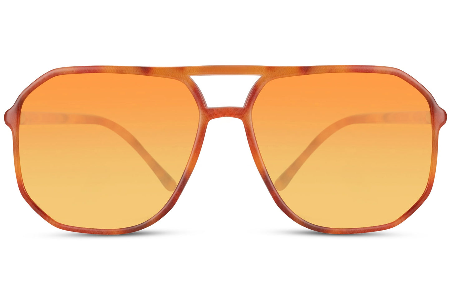 Bibi Aviator Zonnebril | Oranje