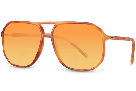 Bibi Aviator Zonnebril | Oranje