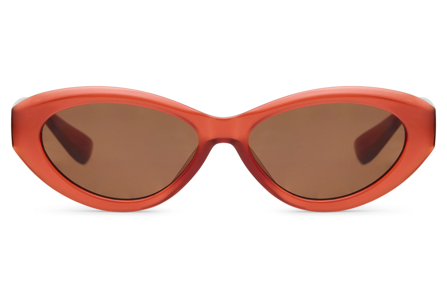 Sofia Cat Eye Zonnebril | Sunset Oranje