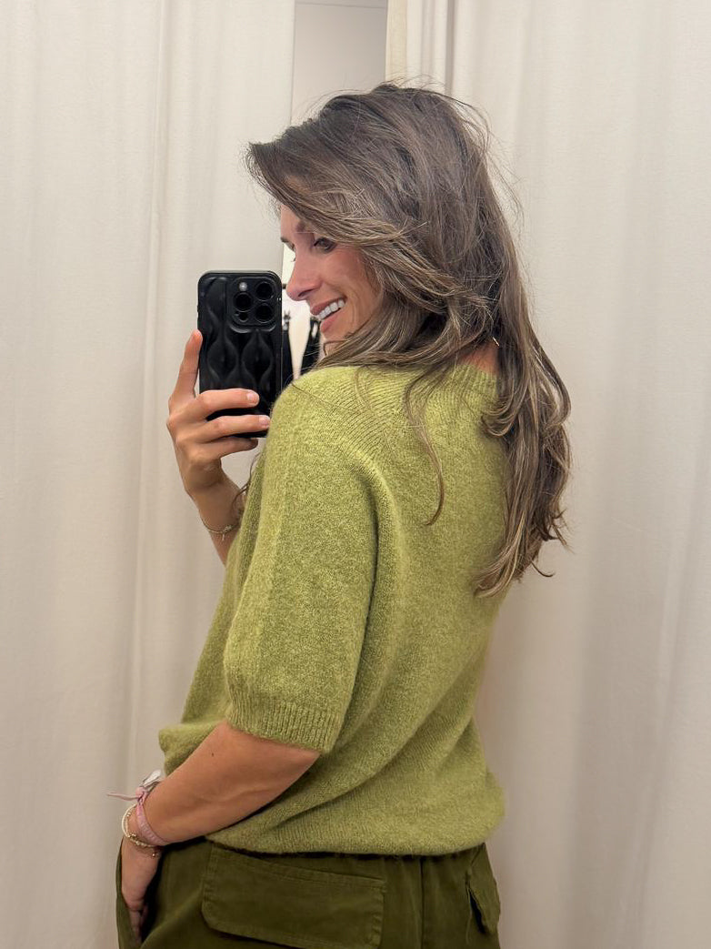 Alpaca Chi Knit Top