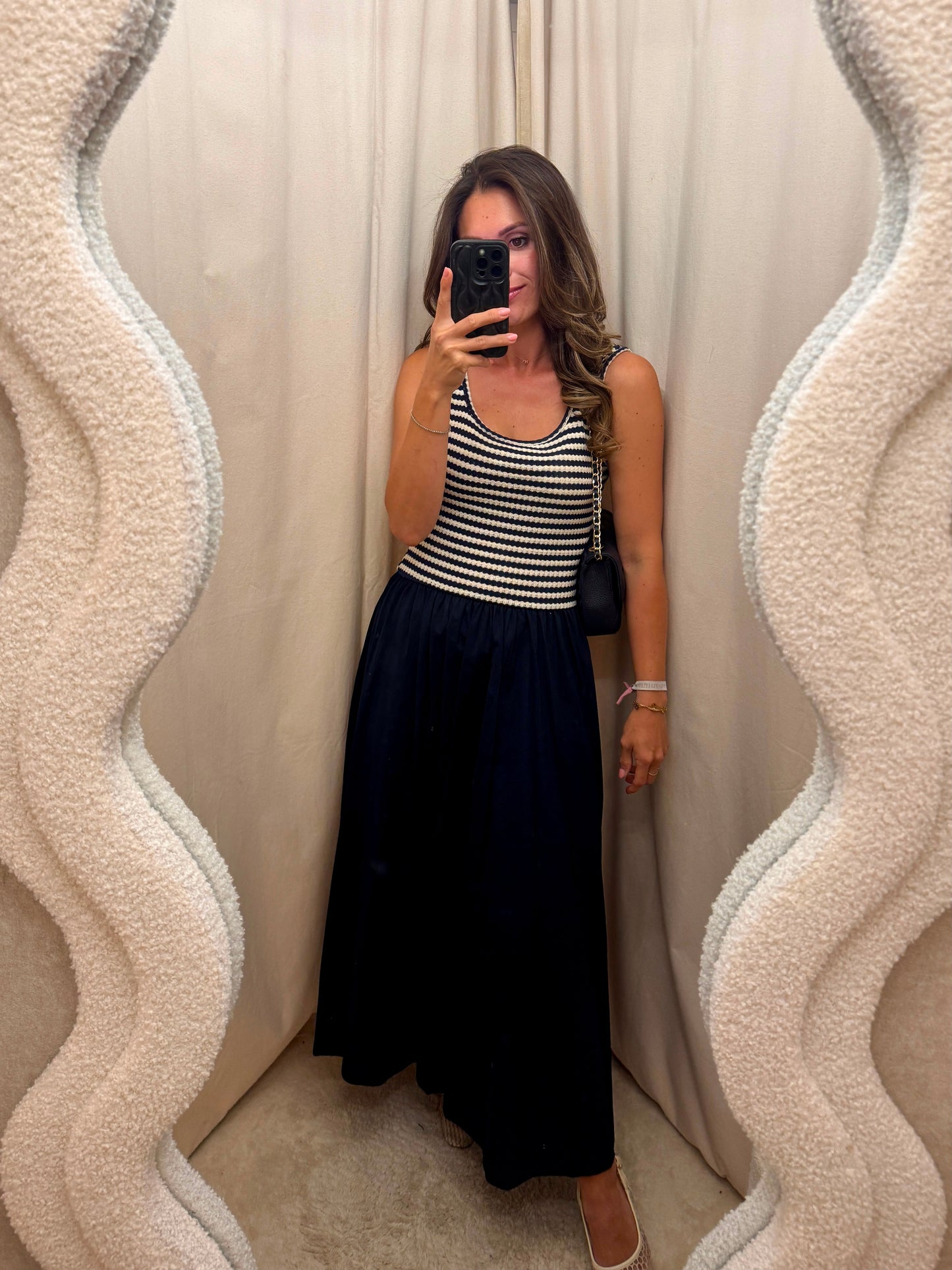 Livia Maxi Jurk | Zwart