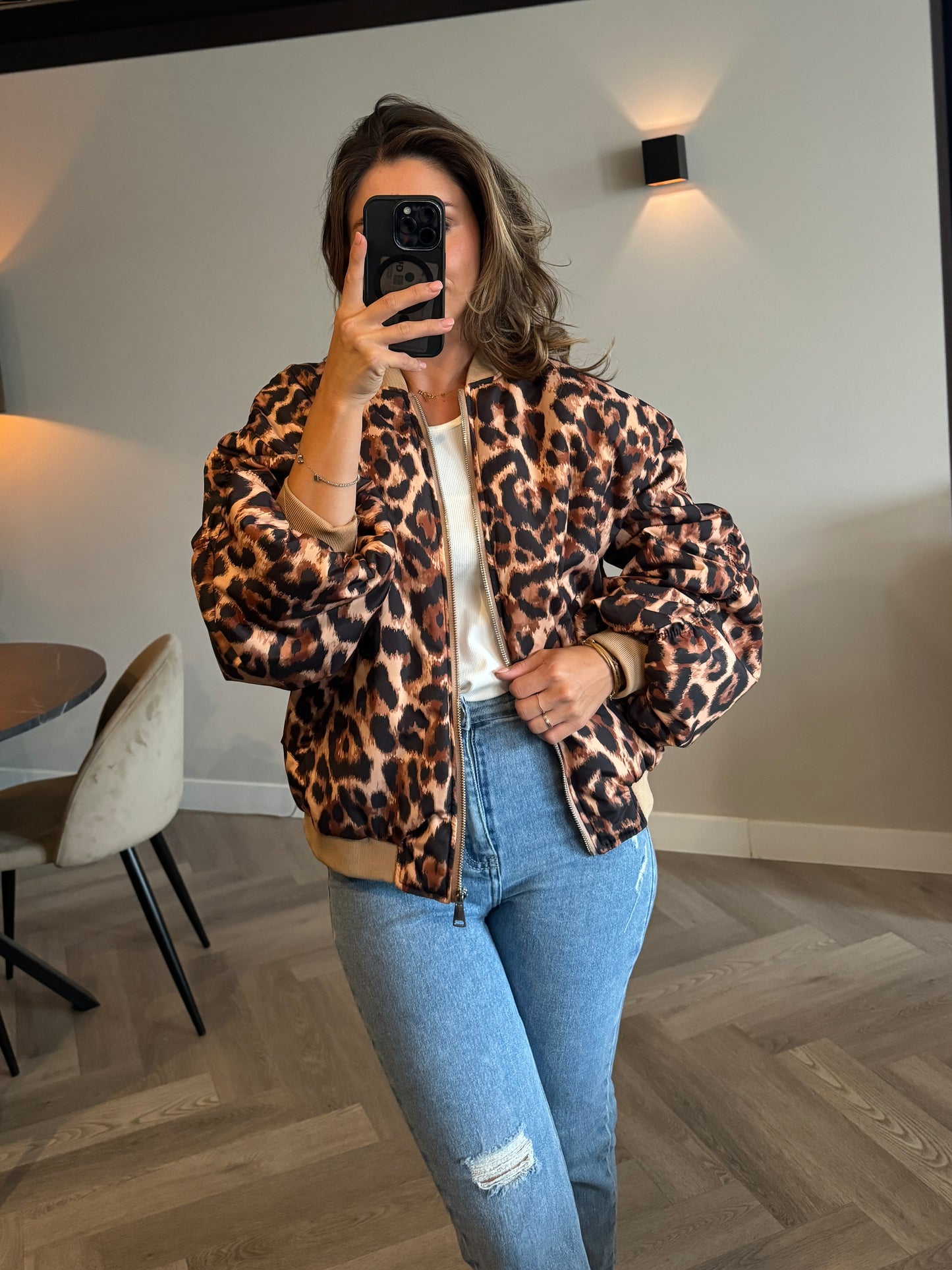 Bomber jacket panter