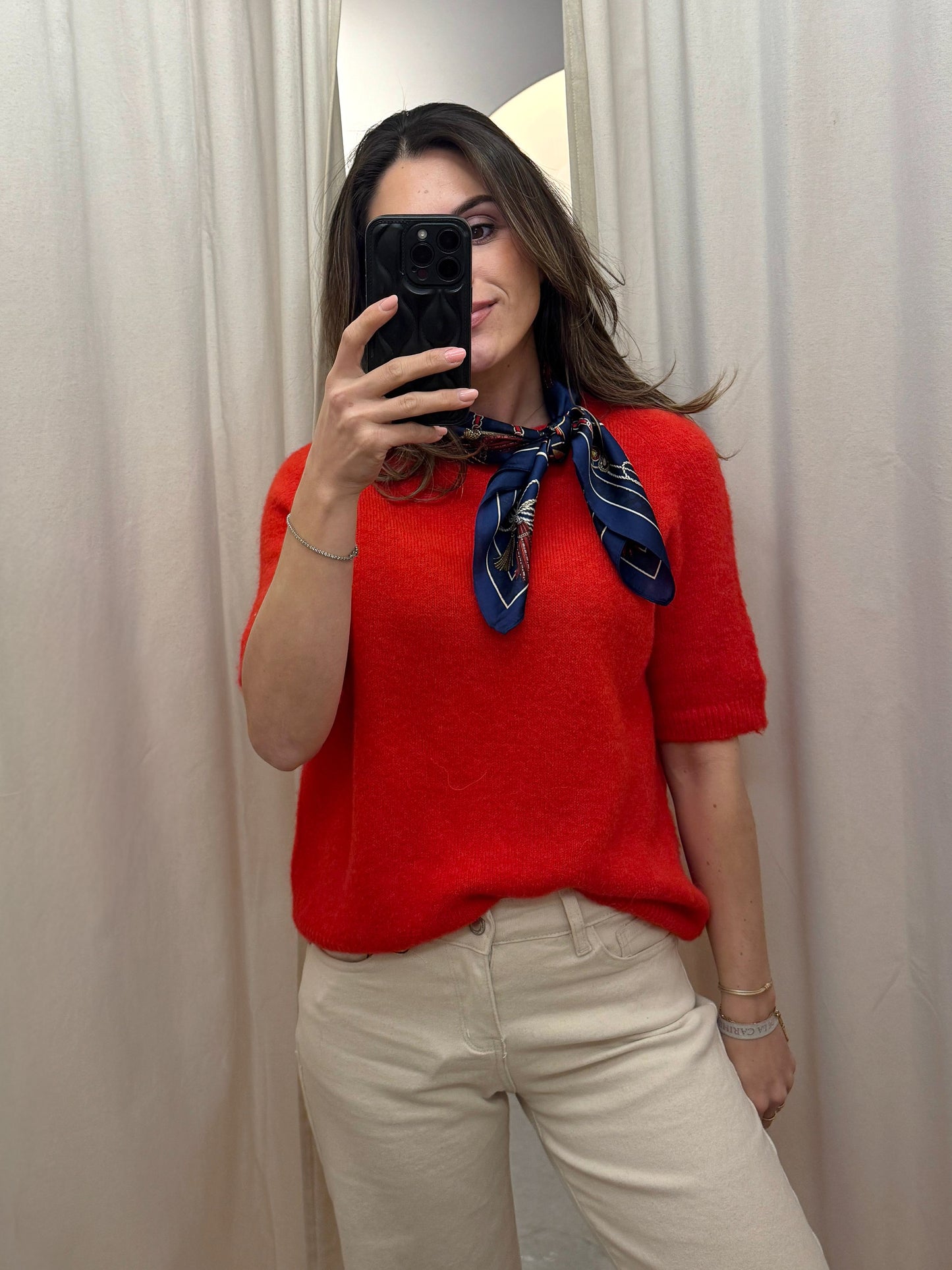Cece Alpaca Top