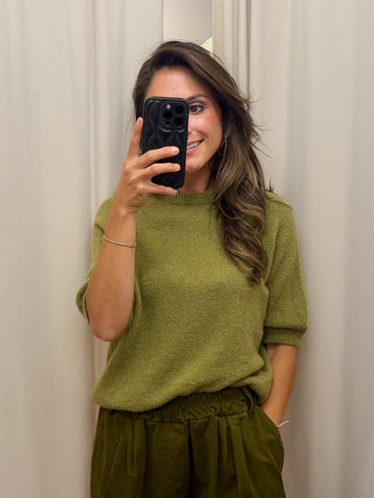 Alpaca Chi Knit Top