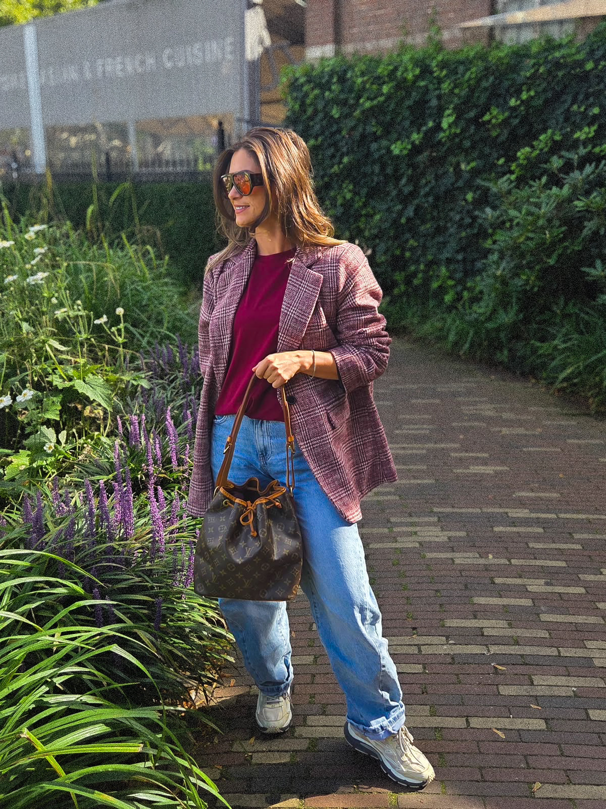 Flo Check Blazer