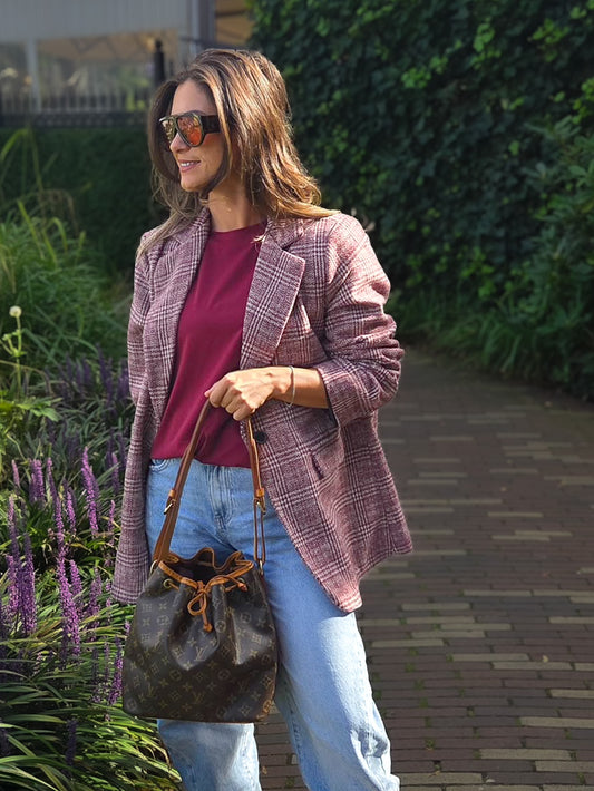 Flo Check Blazer