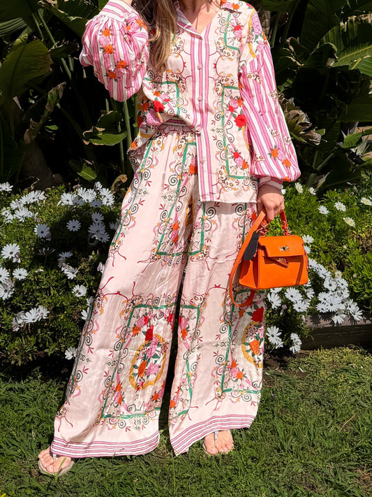 Flora Set | Blouse & Broek