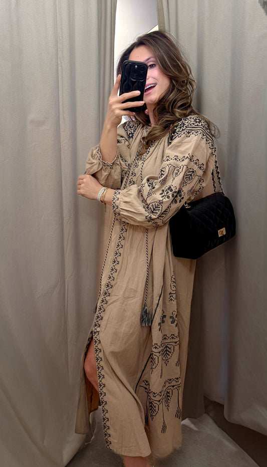 Flora Boho Maxi Jurk