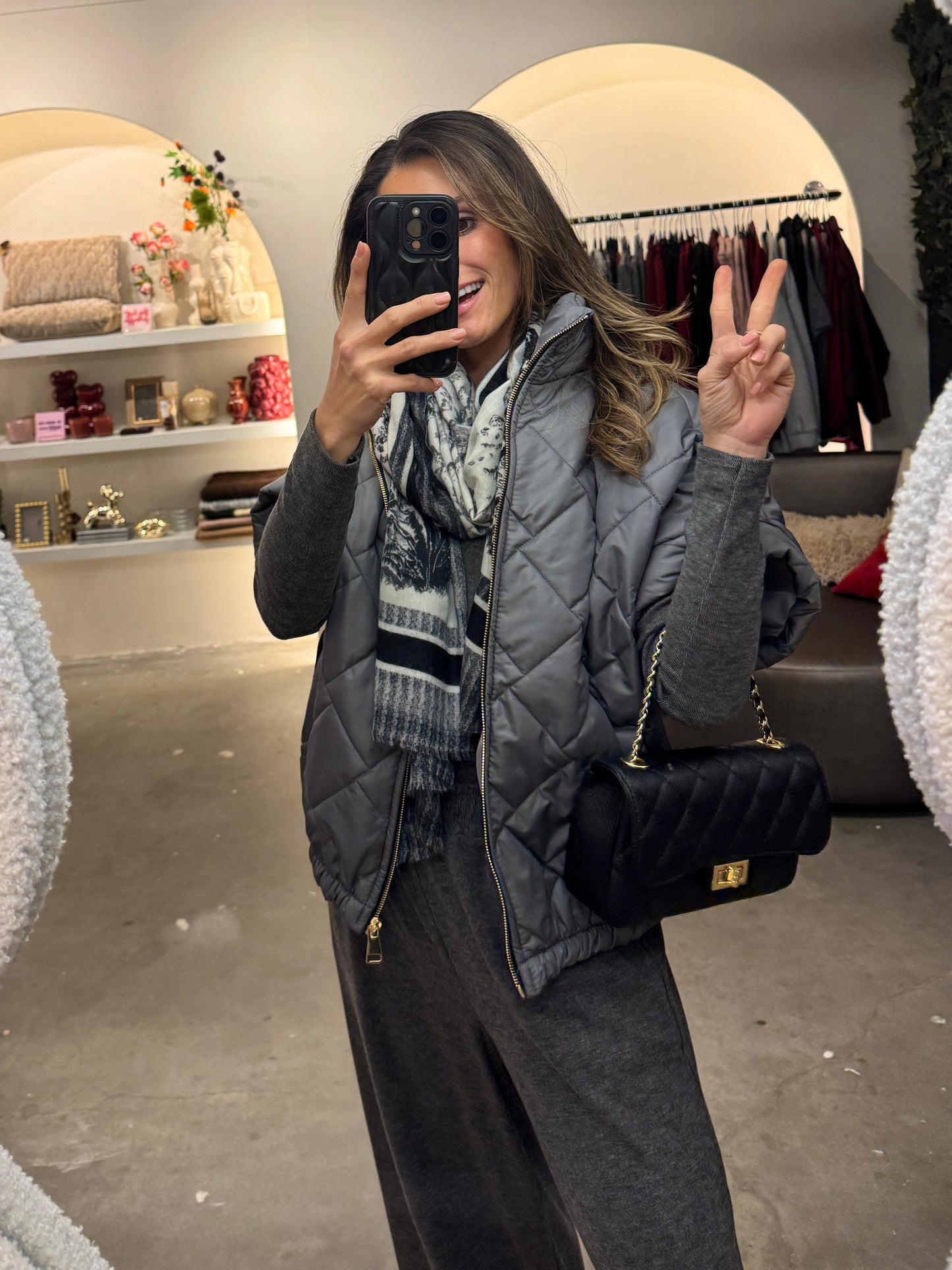 Hazel Grey Bodywarmer