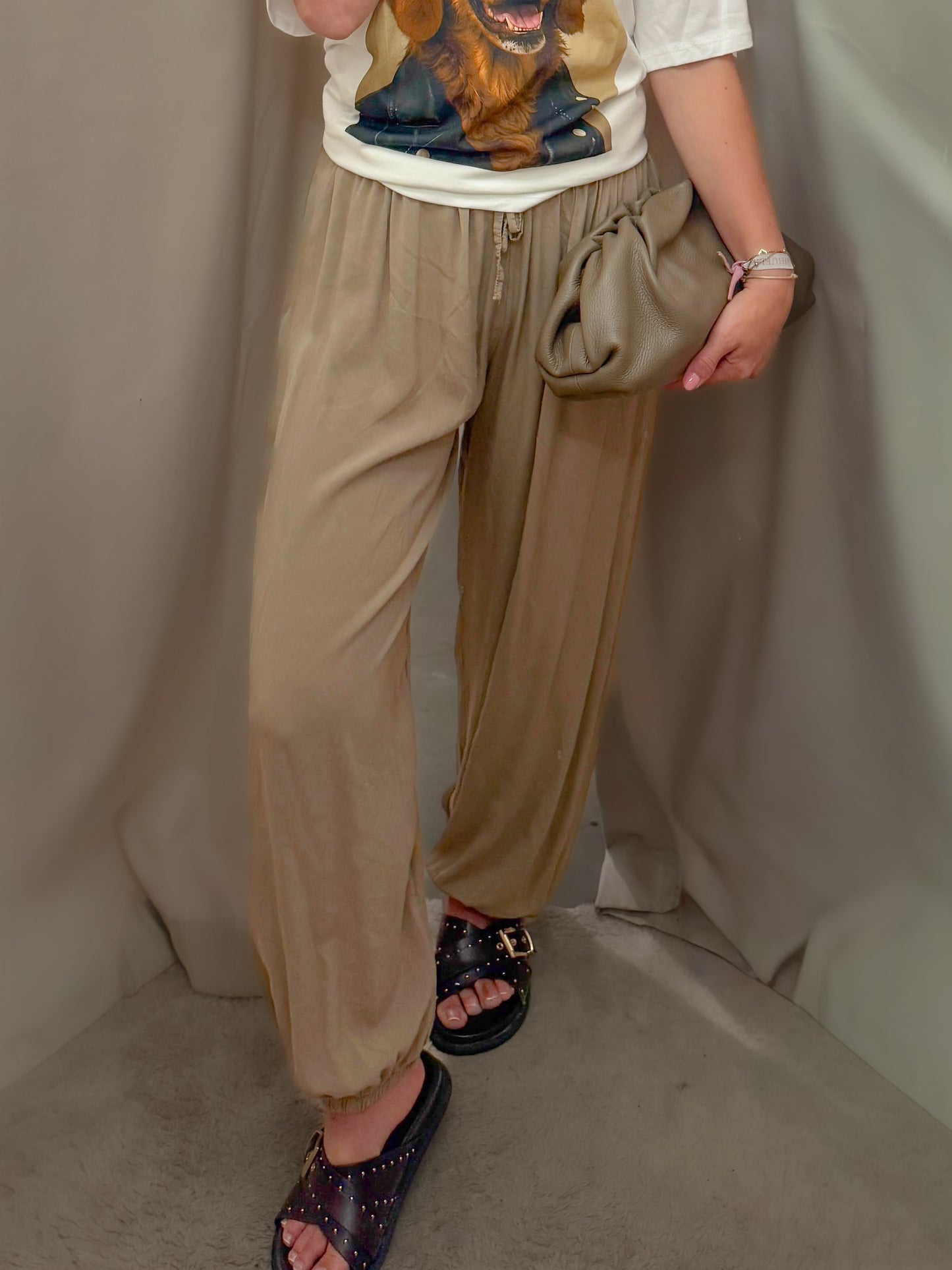 Jana Pantalon | Taupe