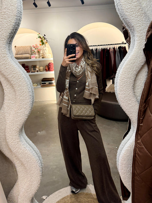 Lysa Lounge Comfy Set - Espresso Bruin