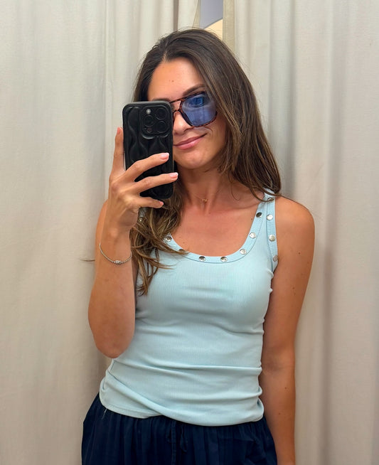 Maggy top | Blauw
