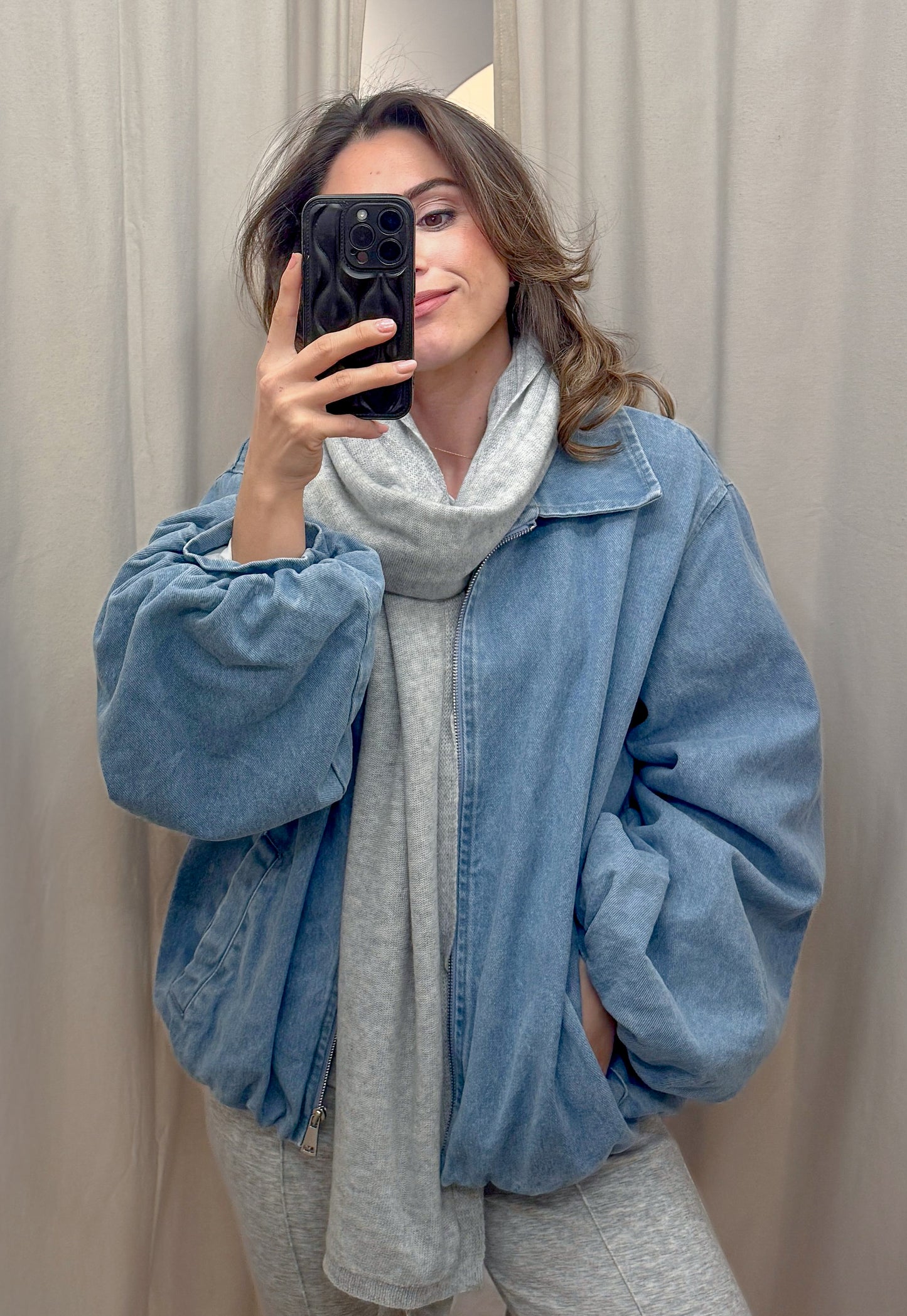 Manon Denim Bomberjack