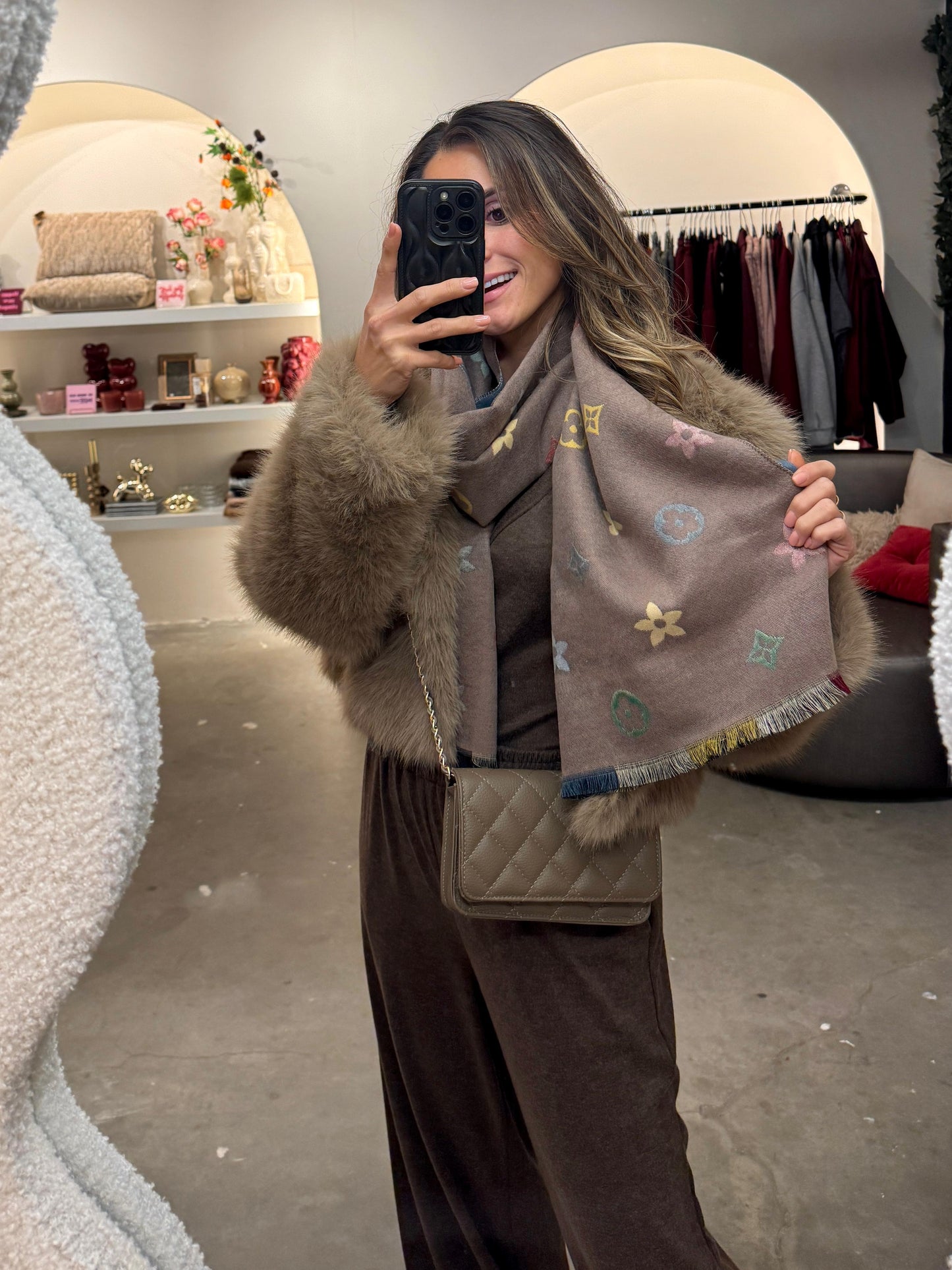 Marais Monogram Sjaal