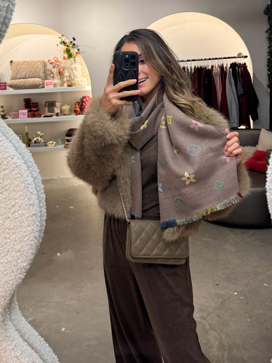 Marais Monogram Sjaal