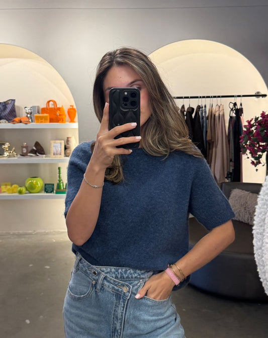 Alpaca Navy Top