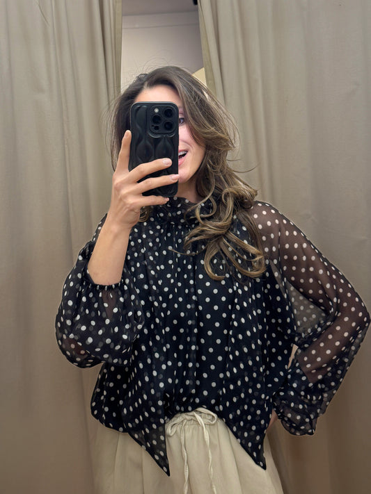 Olga Polka Blouse