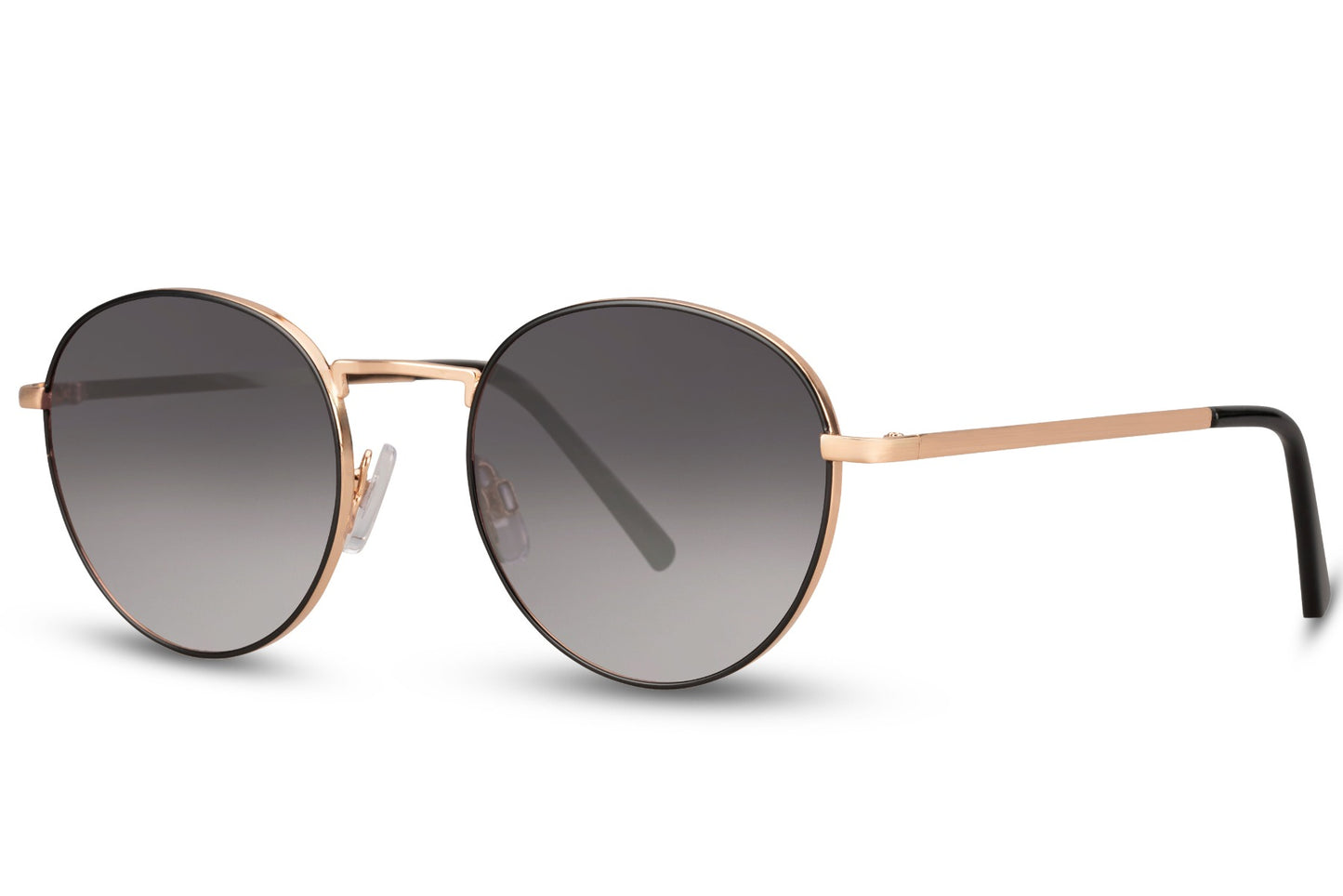 Classic Ronde Zonnebril met Rosegold