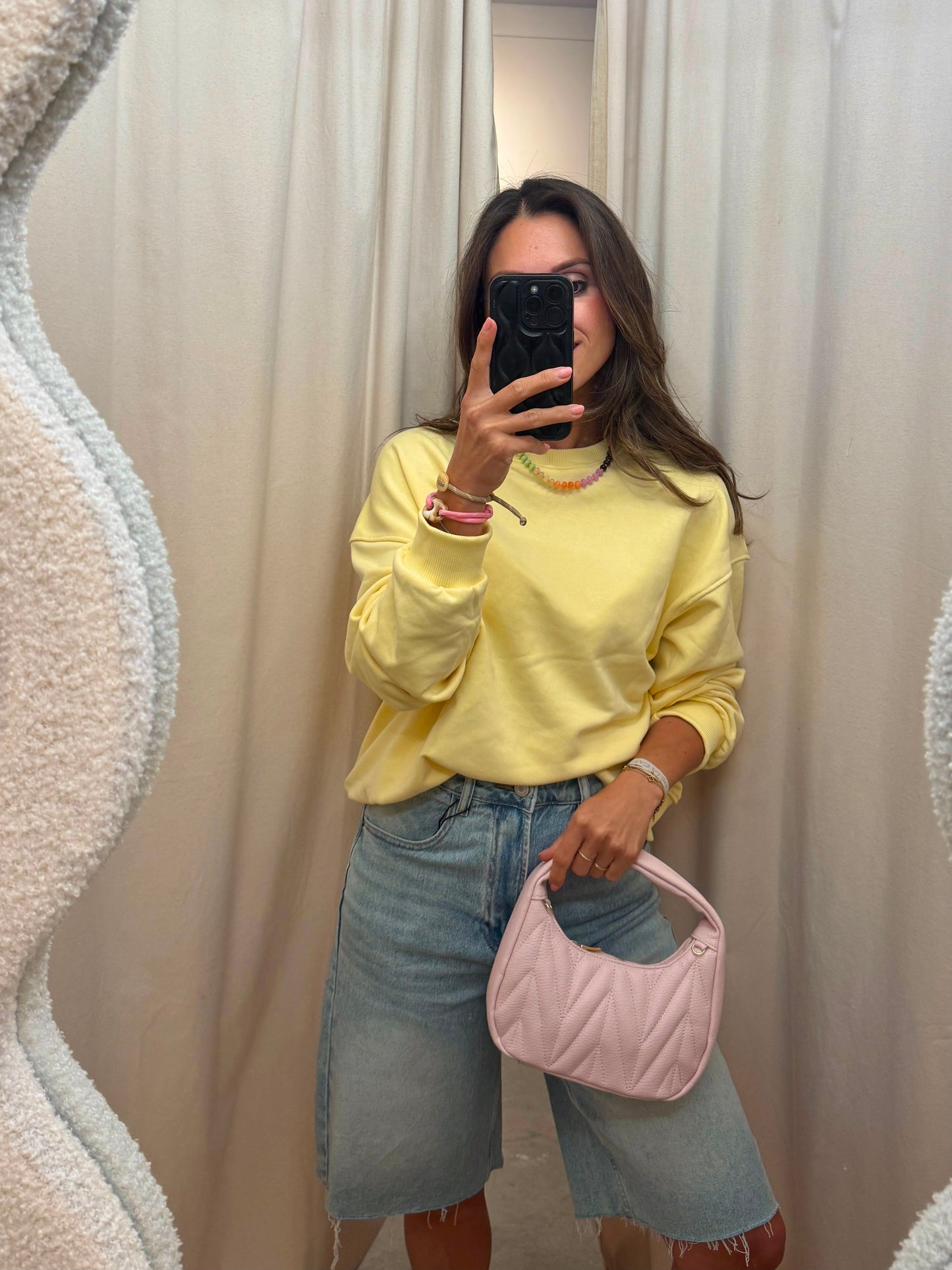Iconic Yellow Pup Sweater